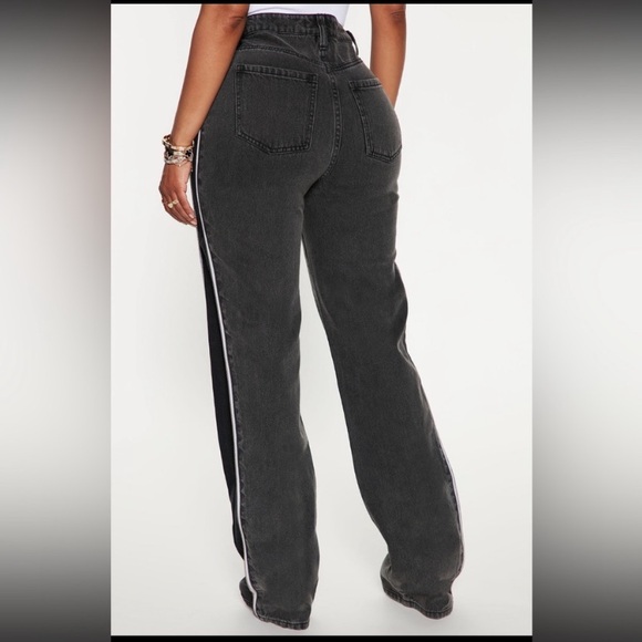 FN Zip Up Flare Jeans - Picture 3 of 3